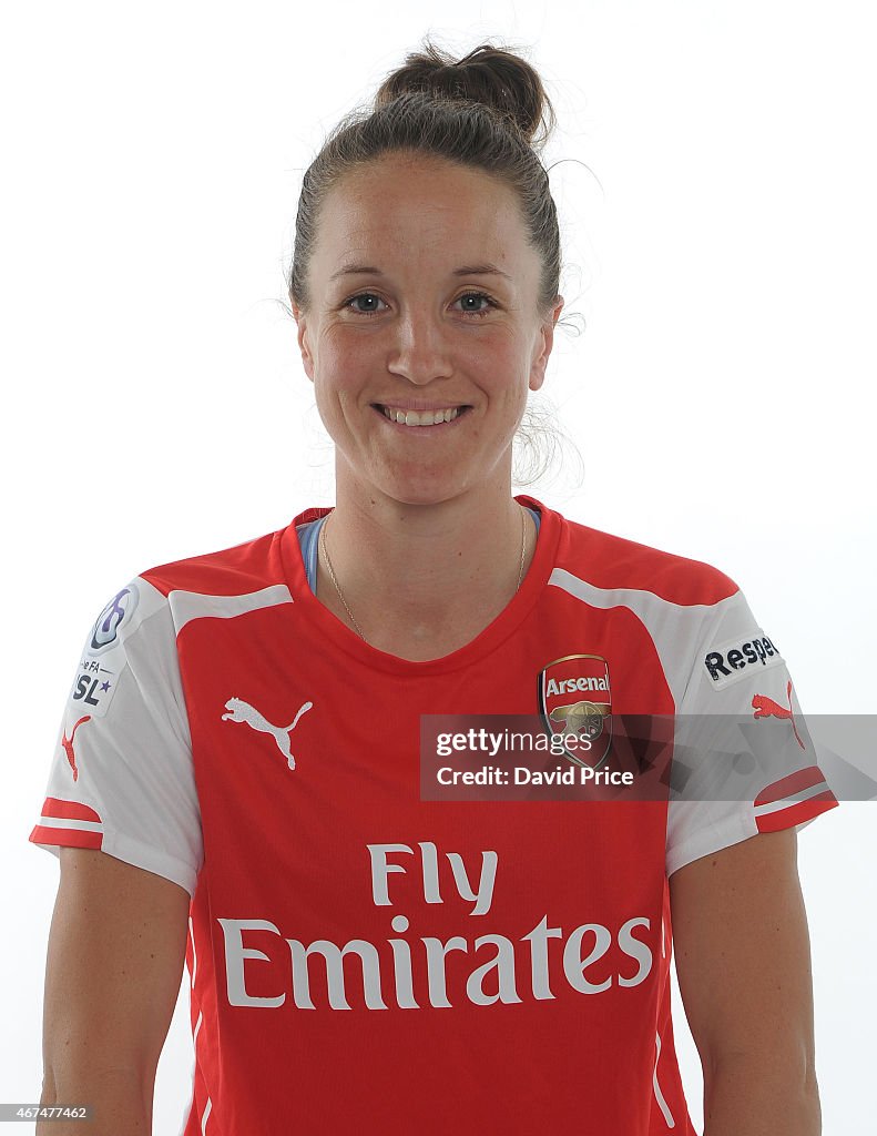 Arsenal Ladies Photocall