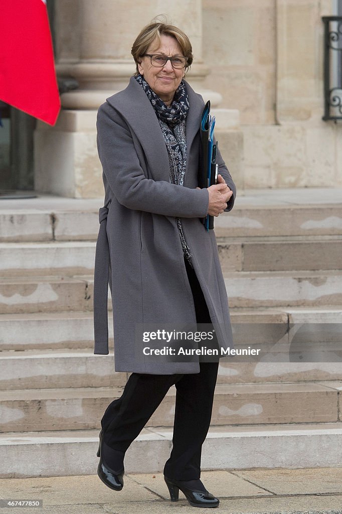 Conseil Des Ministres At Elysee Palace