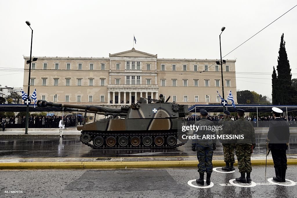 GREECE-INDEPENDENCE-ANNIVERSARY