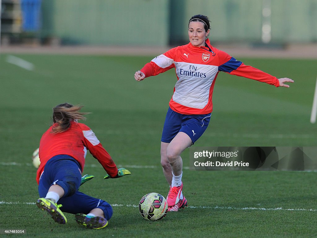 Arsenal Ladies Training Session