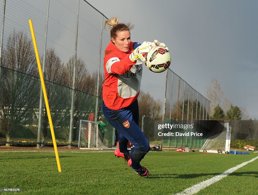 Arsenal Ladies Training Session