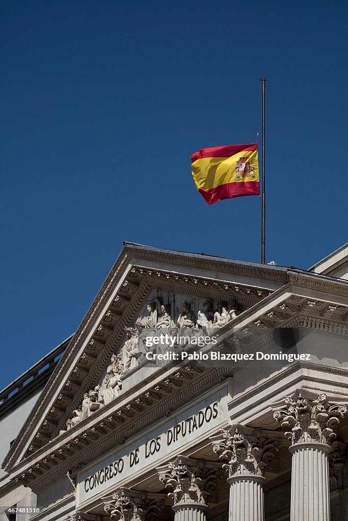 Spain Mourns The Loss Of Those Who Lost Their Lives On The Germanwings Airbus