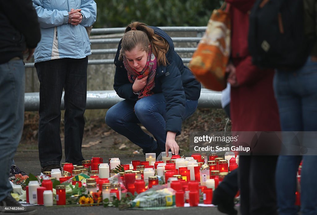 Germany Mourns The Death Of Those Who Died On The Germanwings Airbus