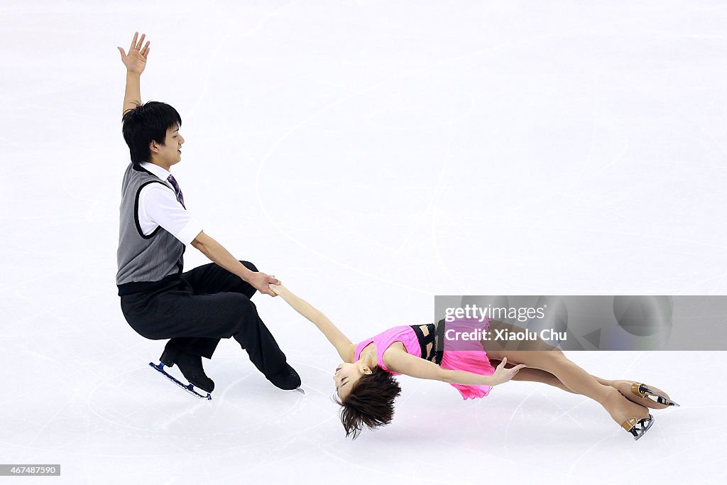 2015 Shanghai World Figure Skating Championships - Day 1