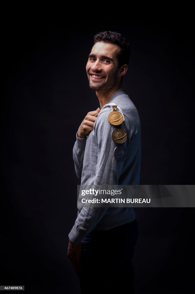 BIATHLON-FRA-FOURCADE-PORTRAIT