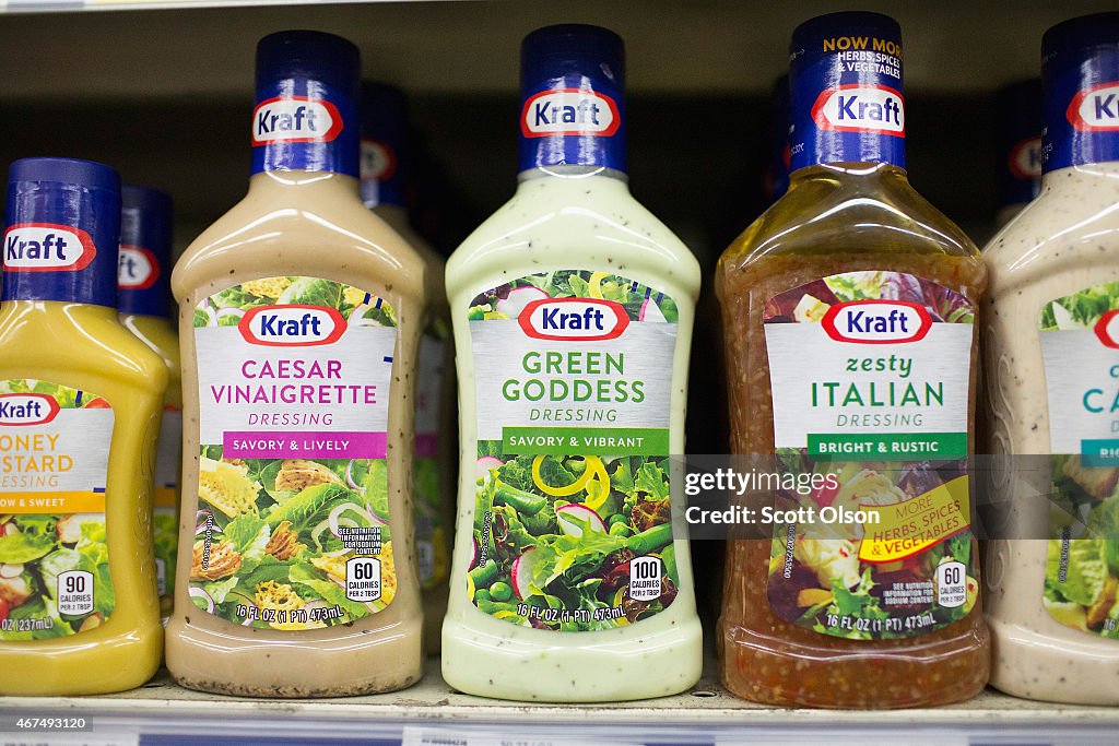 Food Giants Kraft And Heinz To Merge