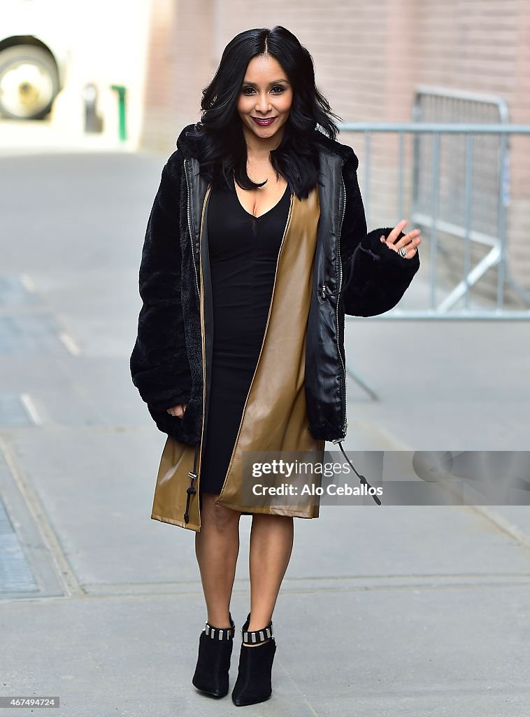 Celebrity Sightings In New York City - March 25, 2015