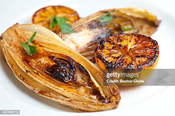 The endive and Meyer lemon dish by chef Gordon Hamersley.