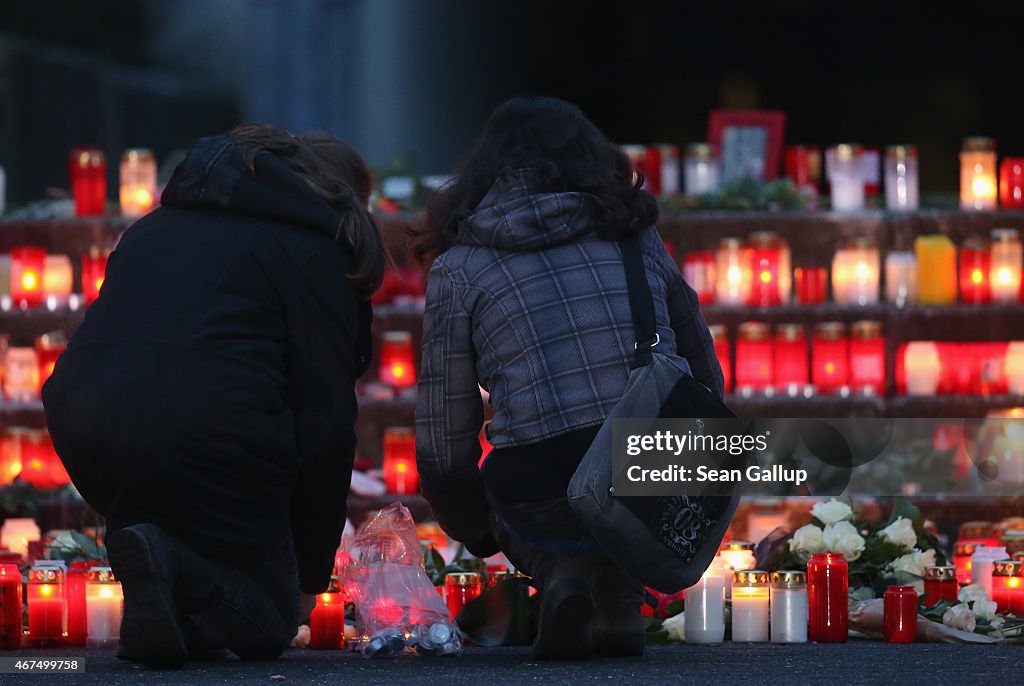 Germany Mourns The Death Of Those Who Died On The Germanwings Airbus