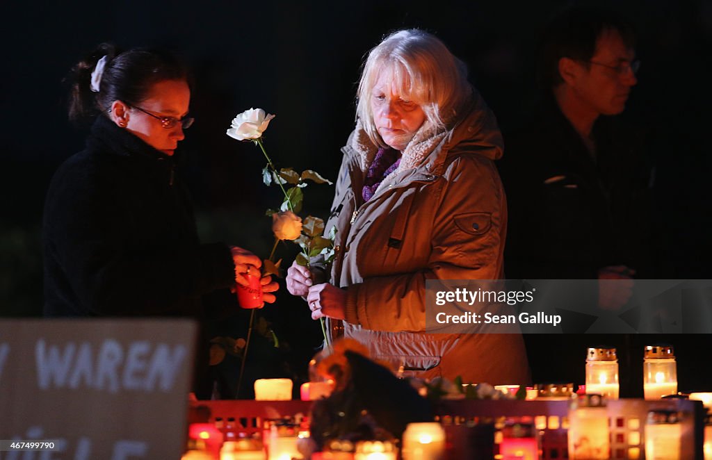 Germany Mourns The Death Of Those Who Died On The Germanwings Airbus