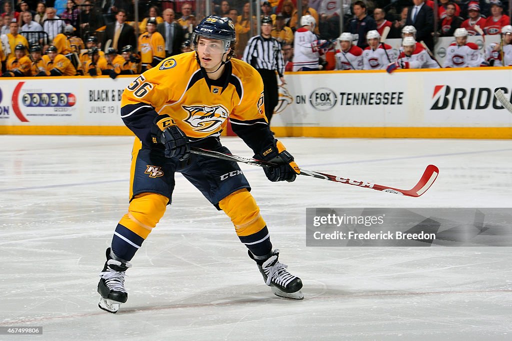 Montreal Canadiens v Nashville Predators