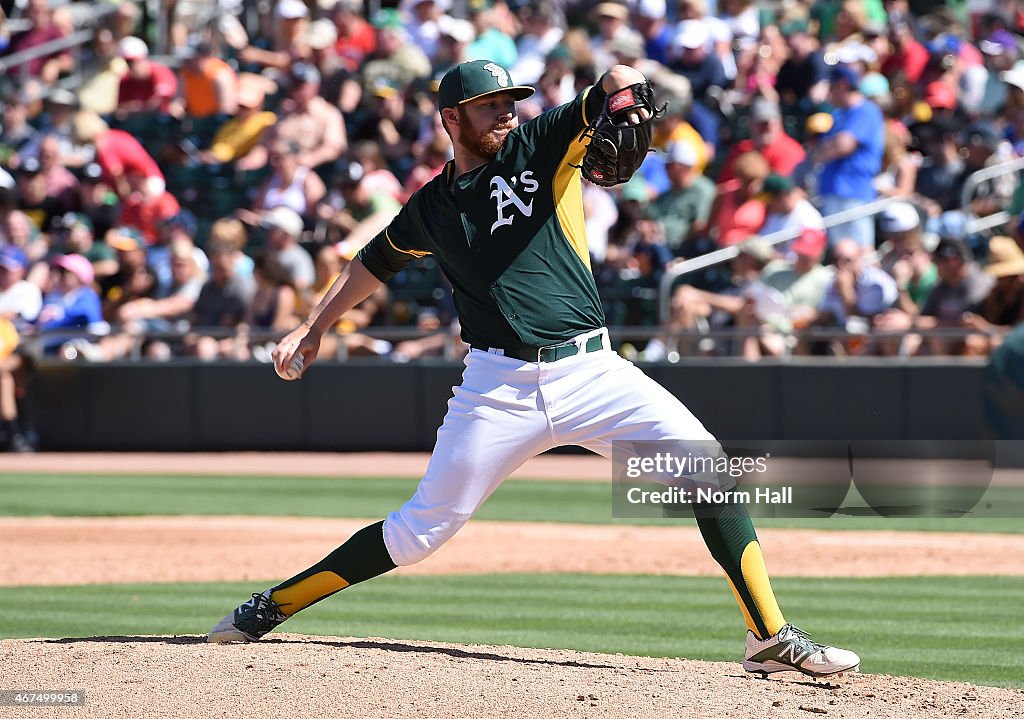 Chicago Cubs v Oakland Athletics