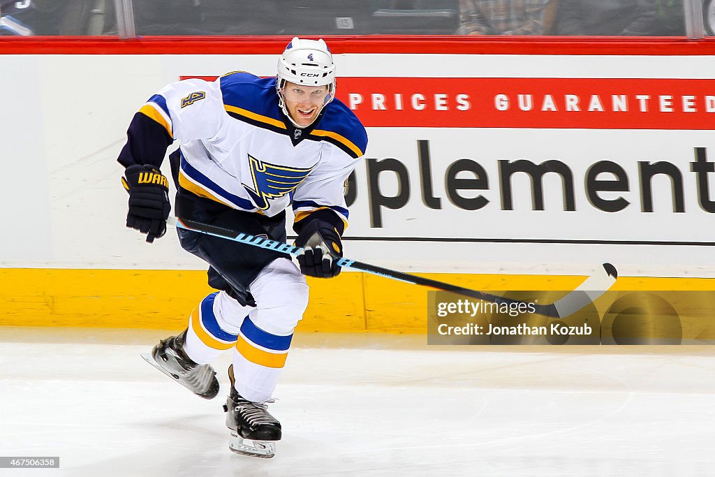 St. Louis Blues v Winnipeg Jets