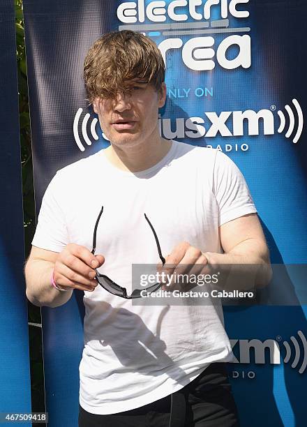 Chris Malinchak attends the SiriusXM's "UMF Radio" Broadcast Live from the SiriusXM Music Lounge at W Hotel on March 25, 2015 in Miami, Florida.