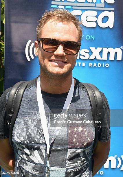 Dash Berlin attends the SiriusXM's "UMF Radio" Broadcast Live from the SiriusXM Music Lounge at W Hotel on March 25, 2015 in Miami, Florida.