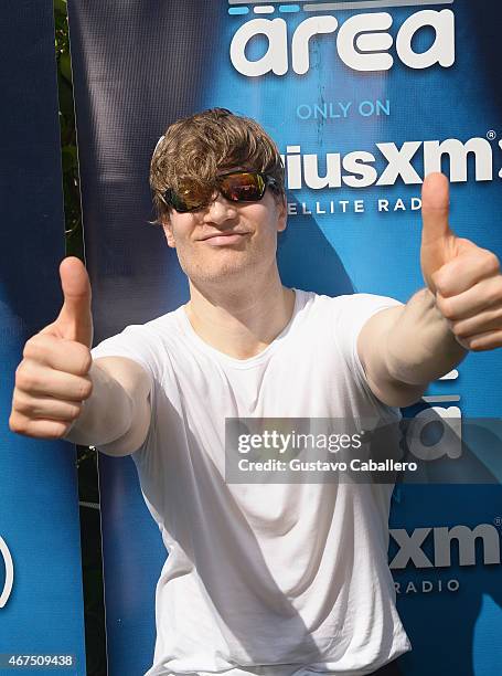 Chris Malinchak attends the SiriusXM's "UMF Radio" Broadcast Live from the SiriusXM Music Lounge at W Hotel on March 25, 2015 in Miami, Florida.