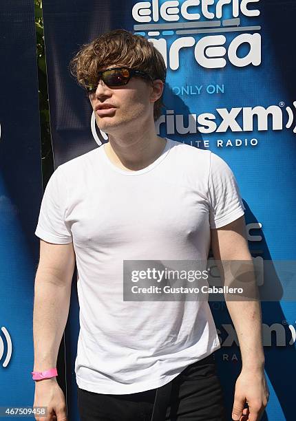 Chris Malinchak attends the SiriusXM's "UMF Radio" Broadcast Live from the Sirium XM Music Lounge at W Hotel on March 25, 2015 in Miami, Florida.