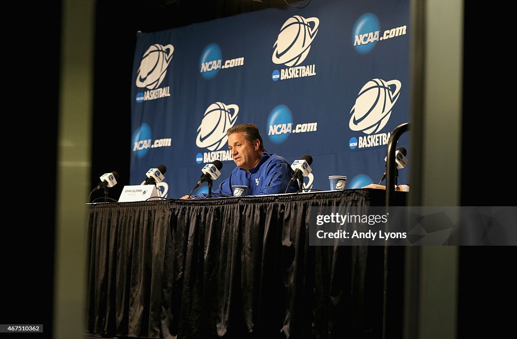 NCAA Basketball Tournament - Midwest Regional - Cleveland - Practice