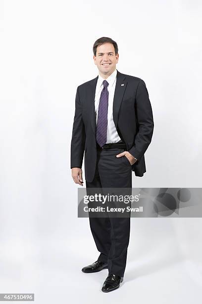 Florida Senator is photographed for New York Times Magazine on December 4, 2014 in Washington, DC.