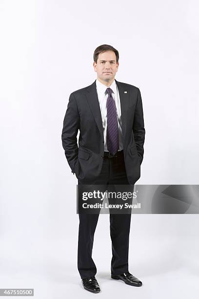 Florida Senator is photographed for New York Times Magazine on December 4, 2014 in Washington, DC. PUBLISHED IMAGE.
