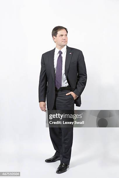 Florida Senator is photographed for New York Times Magazine on December 4, 2014 in Washington, DC.