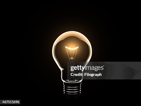 6,014 Light Bulb Black Background Photos and Premium High Res Pictures -  Getty Images