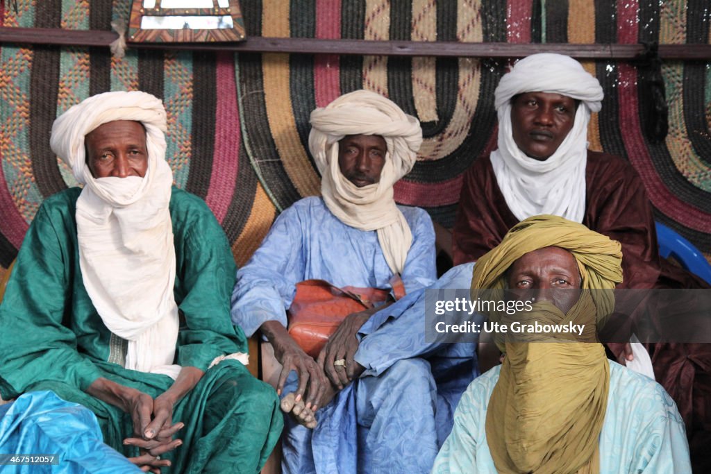 Tuareg Man At The Crafts Fair SAFEM