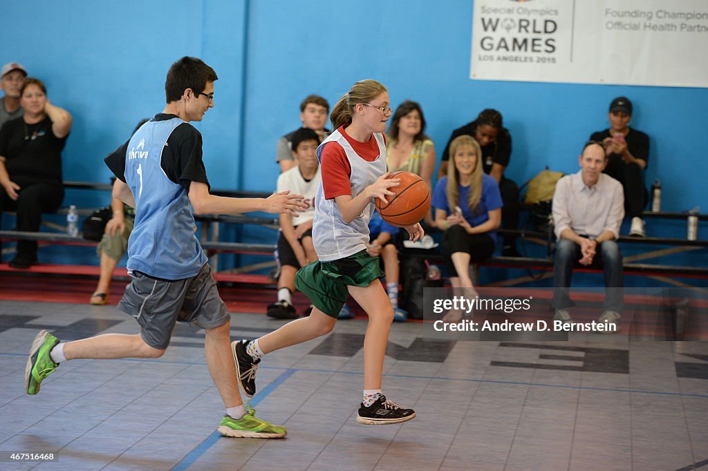 Chris Paul Special Olympics Basketball Clinic