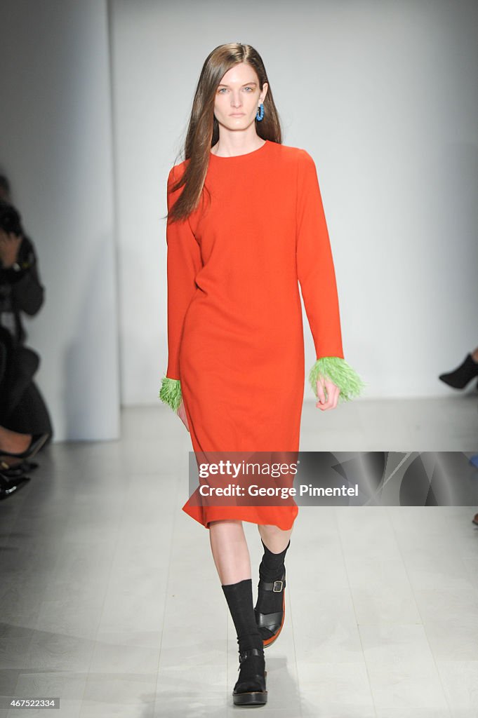 World MasterCard Fashion Week Fall 2015 Collections - Malorie Urbanovitch