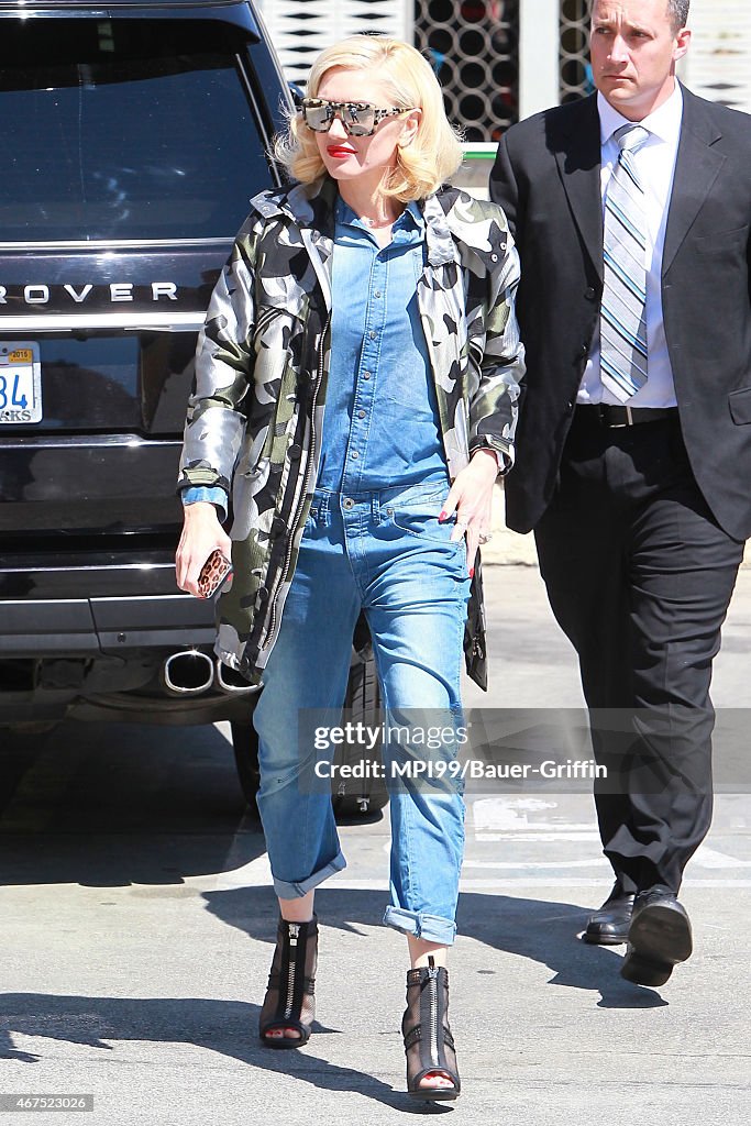 Celebrity Sightings In Los Angeles - March 25, 2015