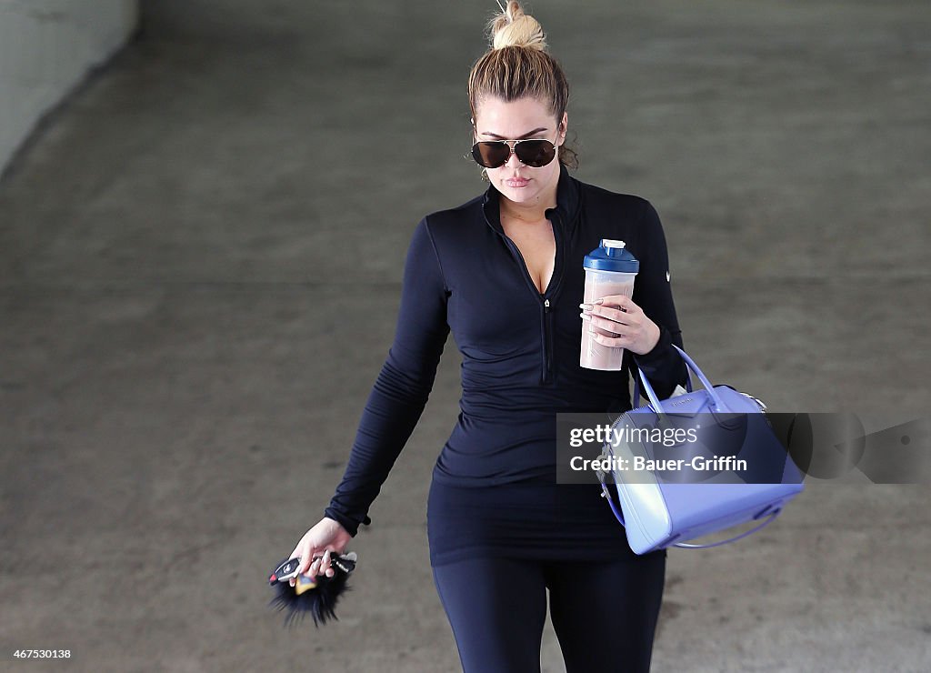 Celebrity Sightings In Los Angeles - March 25, 2015