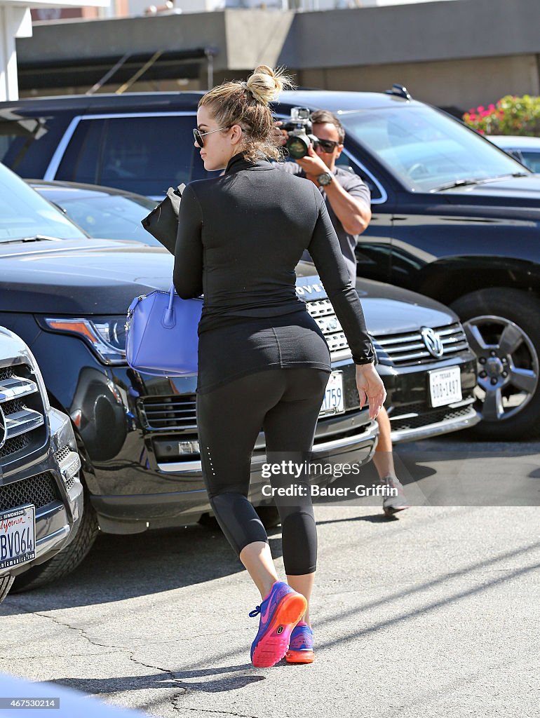 Celebrity Sightings In Los Angeles - March 25, 2015