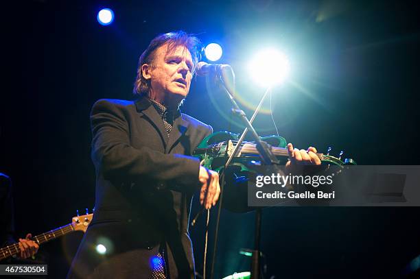 Tymon Dogg performs at KOKO on March 25, 2015 in London, England.