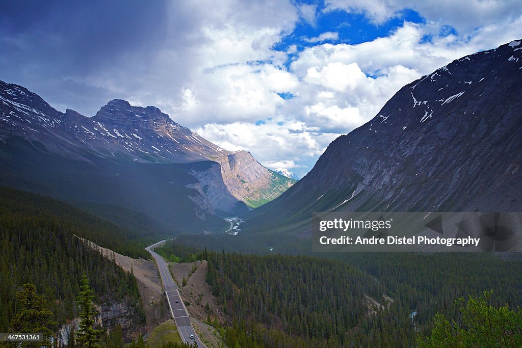 Scene from Banff National Park, AB, Canada