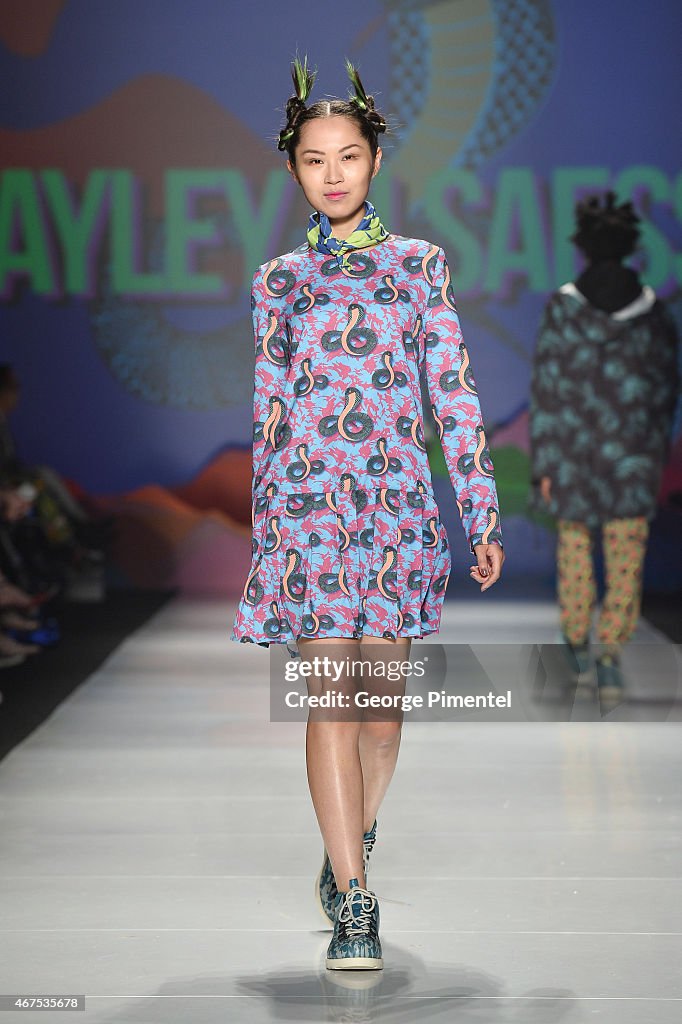 World MasterCard Fashion Week Fall 2015 Collections - Hayley Elsaesser