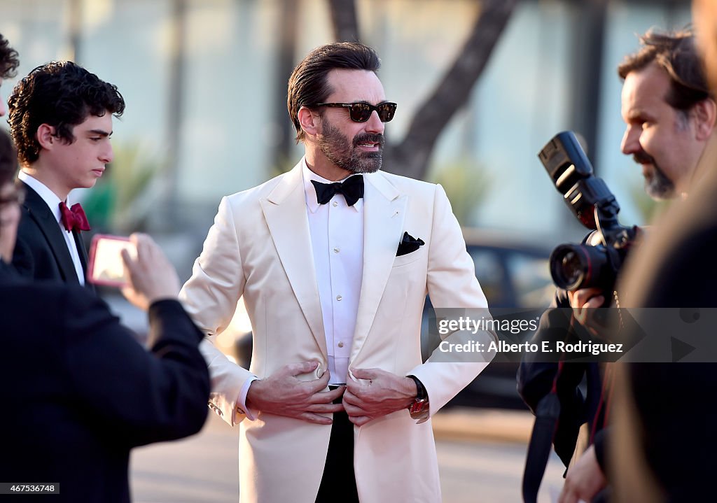 AMC Celebrates The Final 7 Episodes Of "Mad Men" With The Black & Red Ball - Red Carpet