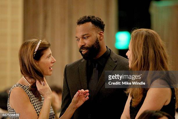 Point guard Baron Davis attends the Sports Spectacular Luncheon, Benefiting Cedars-Sinai at The Beverly Hilton Hotel on March 25, 2015 in Beverly...