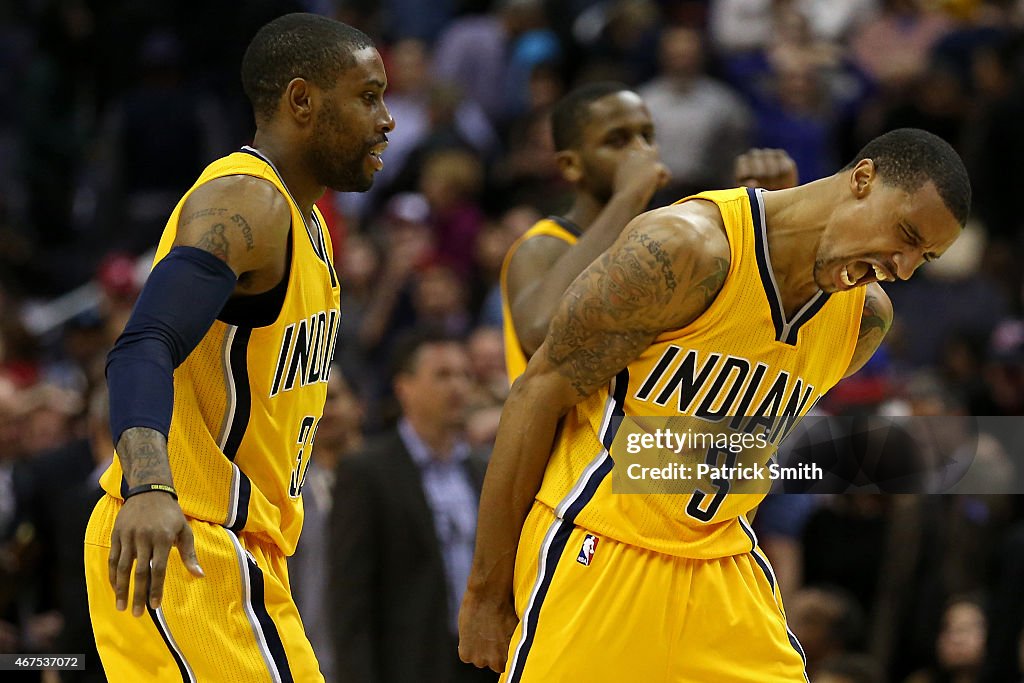 Indiana Pacers v Washington Wizards