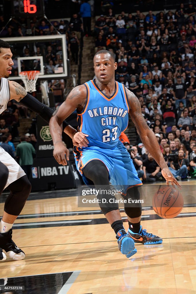 Oklahoma City Thunder v San Antonio Spurs