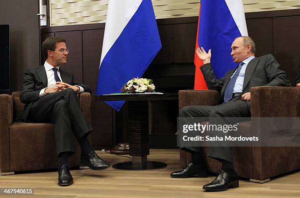 Putin Mark Rutte Netherlands Prime Minister Photos and Premium High Res Pictures - Getty ...