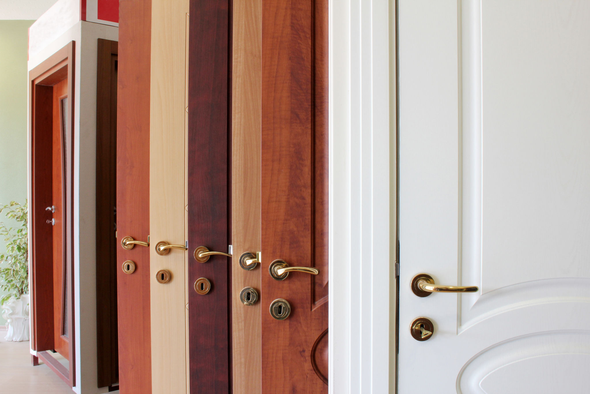 custom wood door