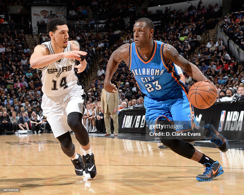 Oklahoma City Thunder v San Antonio Spurs