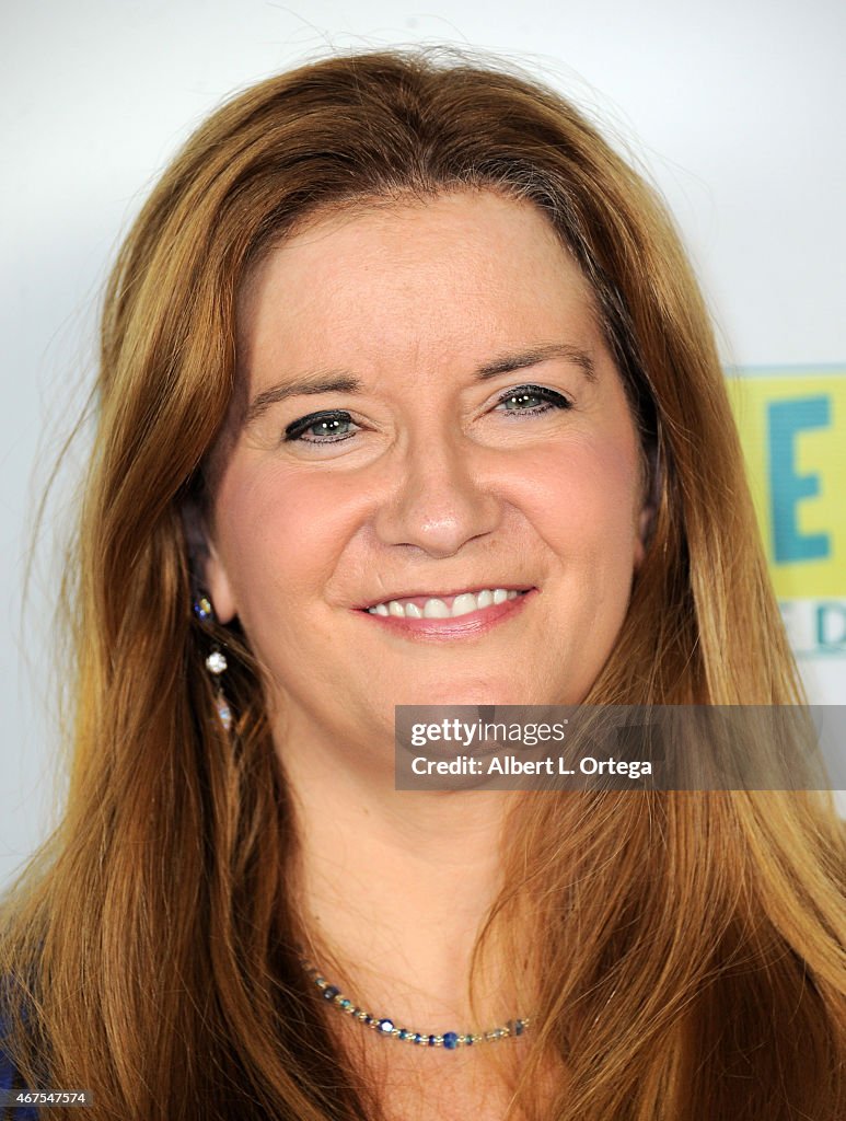 Peggy Rourke Producer Peggy Lane O'Rourke arrives for