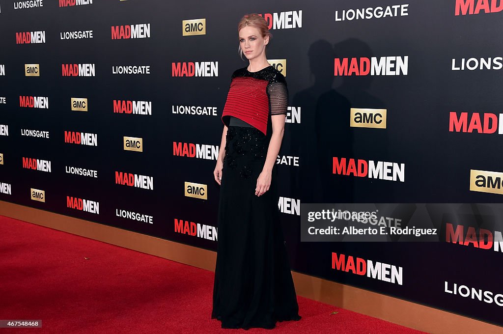 AMC Celebrates The Final 7 Episodes Of "Mad Men" With The Black & Red Ball - Red Carpet