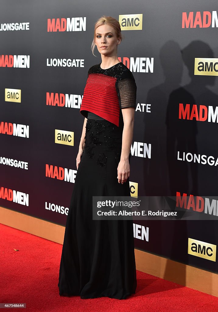 AMC Celebrates The Final 7 Episodes Of "Mad Men" With The Black & Red Ball - Red Carpet