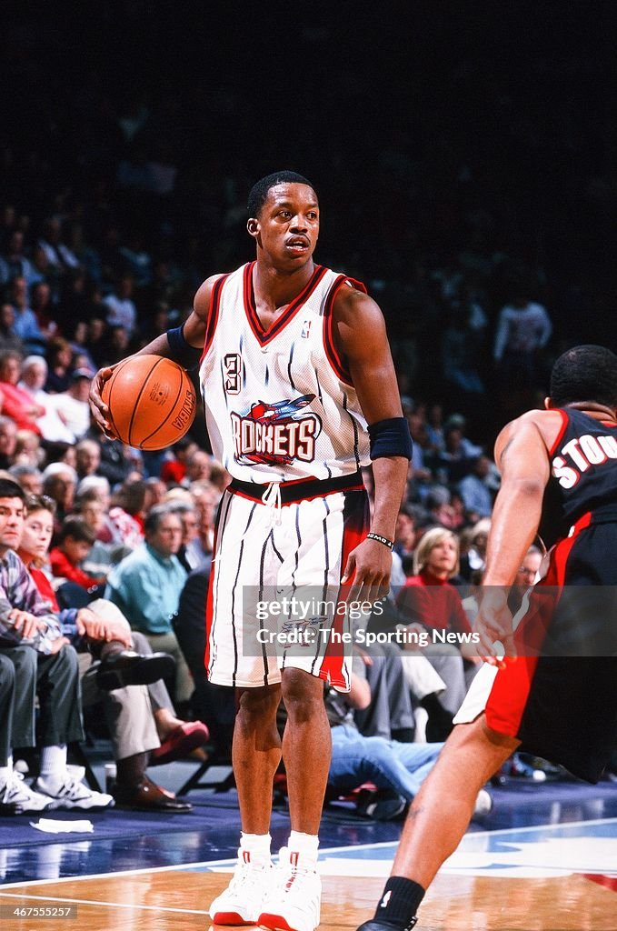 Francis Houston Rockets Steve Francis of the Houston Rockets during the game against the ...