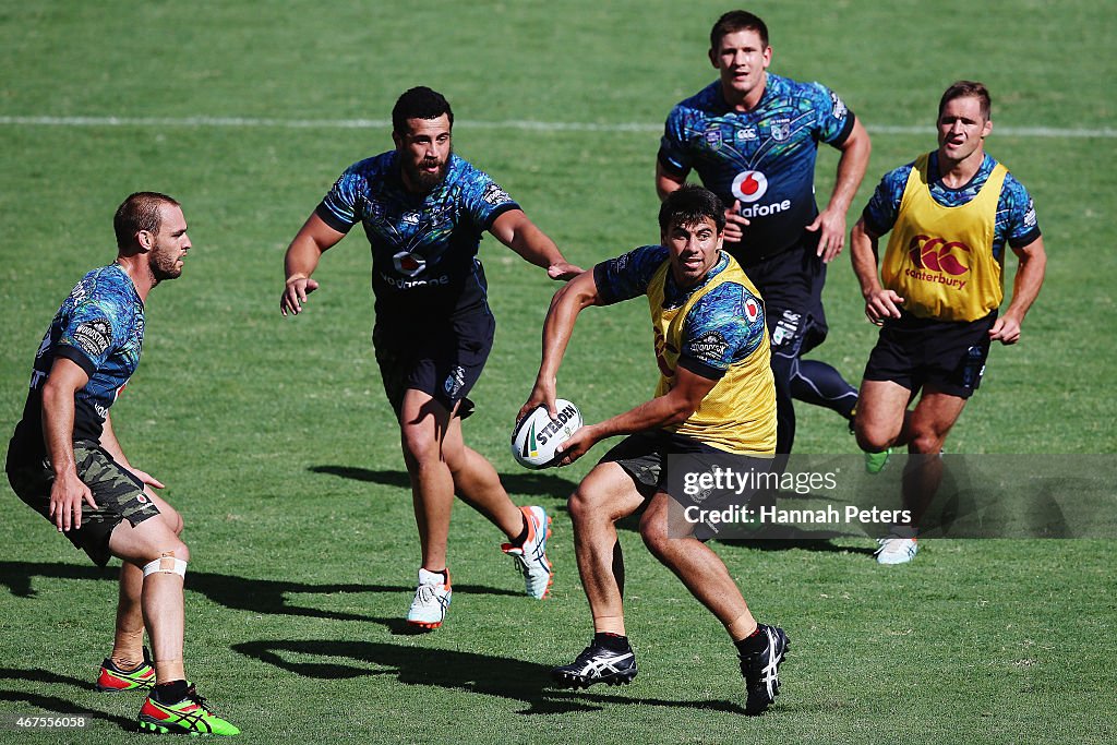 New Zealand Warriors Training Session