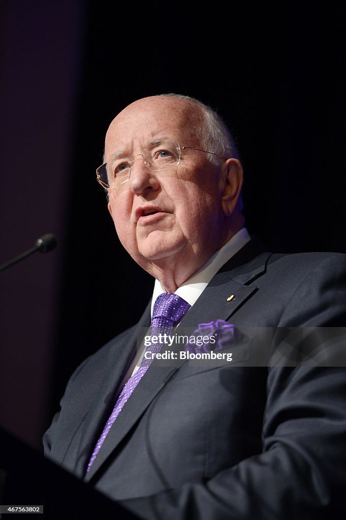 Rio Tinto Group Chief Executive Officer Sam Walsh Speaks At A Minerals Council Of Australia Conference