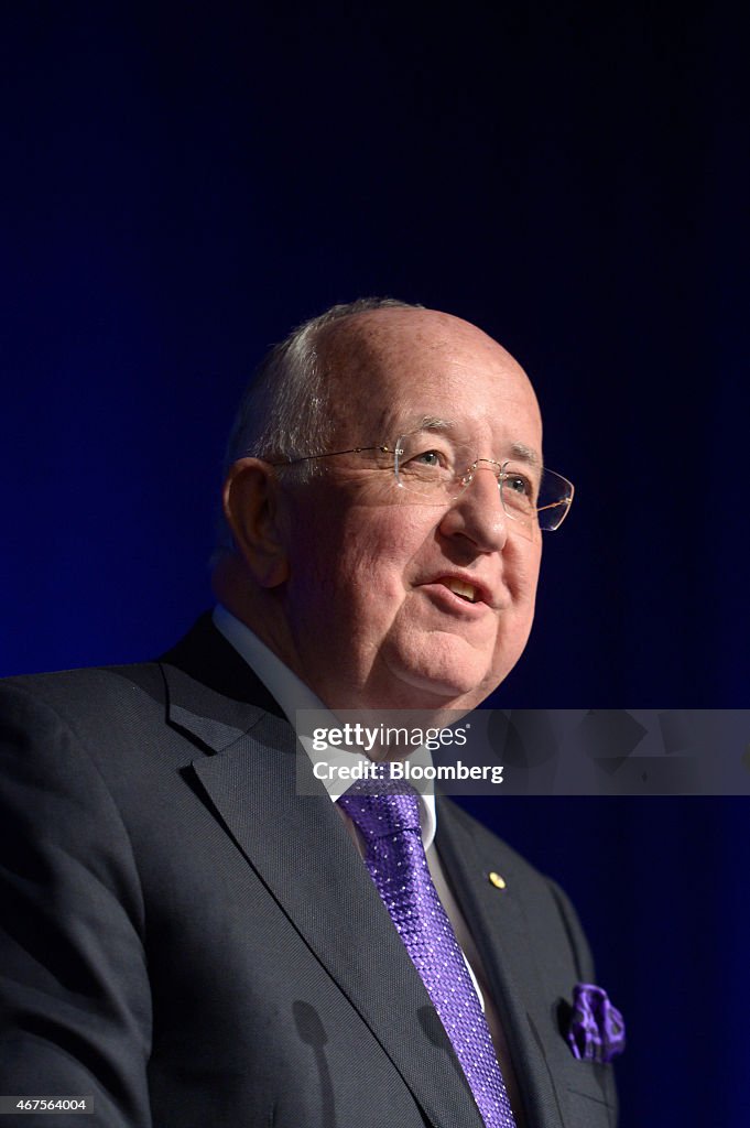 Rio Tinto Group Chief Executive Officer Sam Walsh Speaks At A Minerals Council Of Australia Conference