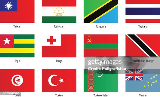 Flags - "T" Flags - "T"